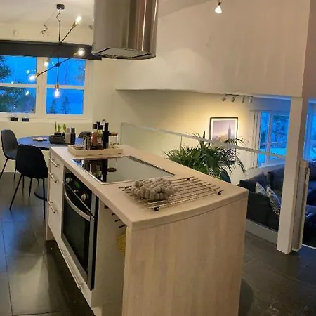 Luxurious Unique View Trondheim Airport Appartement