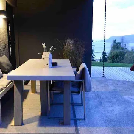 Luxurious Unique View Trondheim Airport Appartement *